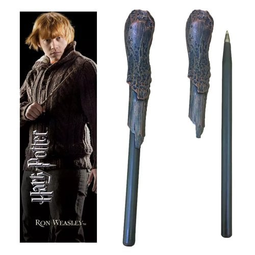 Ручка и закладка Noble Collection Harry Potter Ron Weasley Wand (NN7992) купить в Украине | Telemart фото