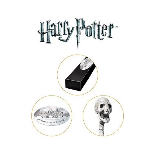 Чарівна паличка Noble Collection Harry Potter Skull - Death Eater Wand (NN8221) купити в Україні | Telemart фото