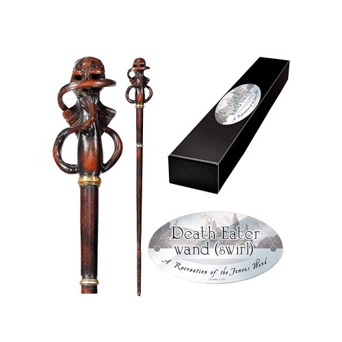 Волшебная палочка Noble Collection Harry Potter Swirl - Death Eater Wand (NN8223) купить в Украине | Telemart фото