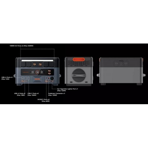Зарядная станция Oscal PowerMax 2400 SE 2400W 2016Wh купить в Украине | Telemart фото