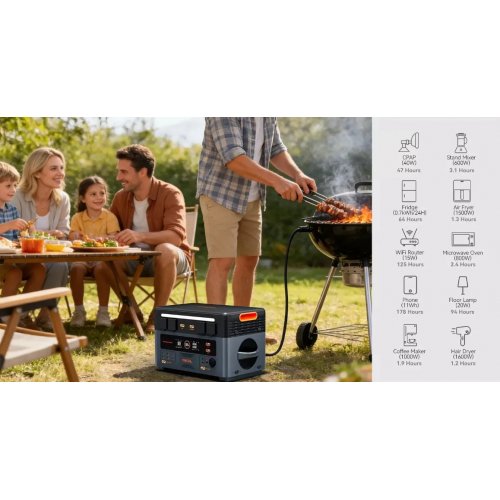 Зарядная станция Oscal PowerMax 2400 SE 2400W 2016Wh купить в Украине | Telemart фото