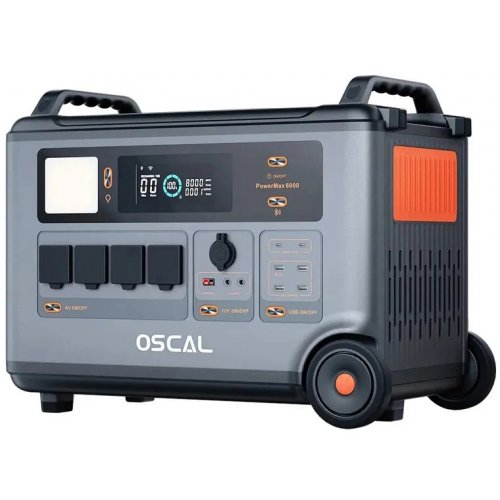 Зарядная станция Oscal PowerMax 6000 6000W 3600Wh купить в Украине | Telemart фото