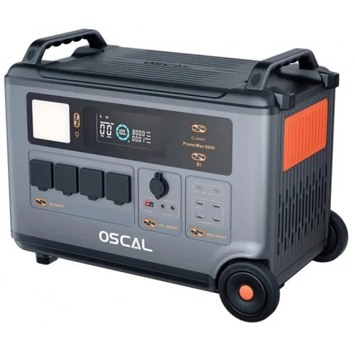 Зарядная станция Oscal PowerMax 6000 6000W 3600Wh купить в Украине | Telemart фото