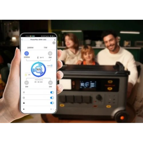 Зарядная станция Oscal PowerMax 6000 6000W 3600Wh купить в Украине | Telemart фото