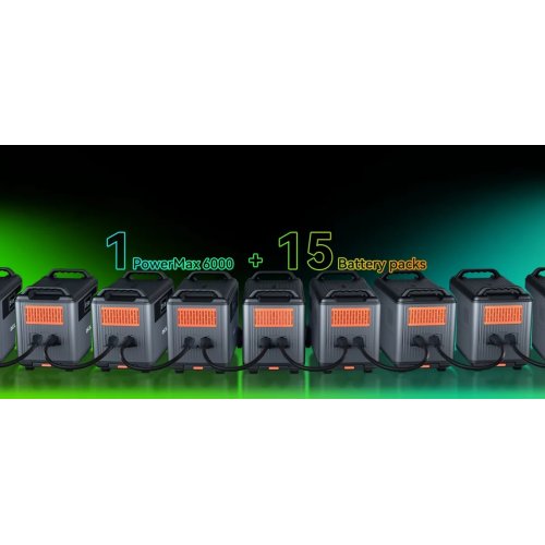 Зарядная станция Oscal PowerMax 6000 6000W 3600Wh купить в Украине | Telemart фото