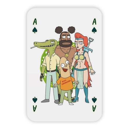 Гральні карти Winning Moves Rick and Morty Adult Swim (WM00039-EN1-12) купити в Україні | Telemart фото