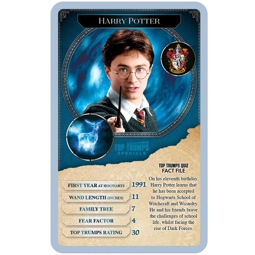 Настольная игра Winning Moves Harry Potter Top Trumps 30 Greatest Witches and Wizards (WM01200-EN1-6) купить в Украине | Telemart фото