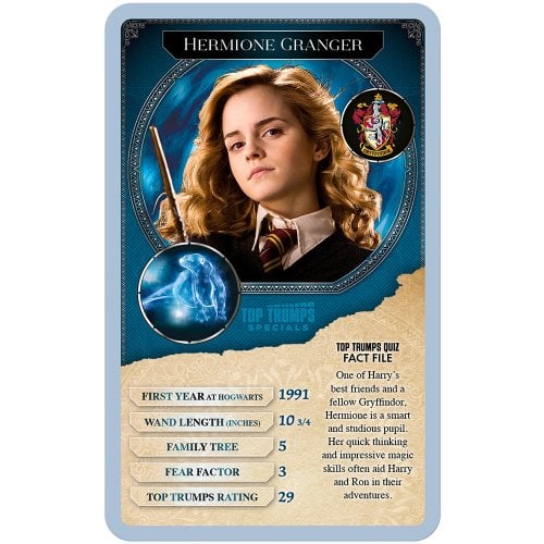 Настольная игра Winning Moves Harry Potter Top Trumps 30 Greatest Witches and Wizards (WM01200-EN1-6) купить в Украине | Telemart фото