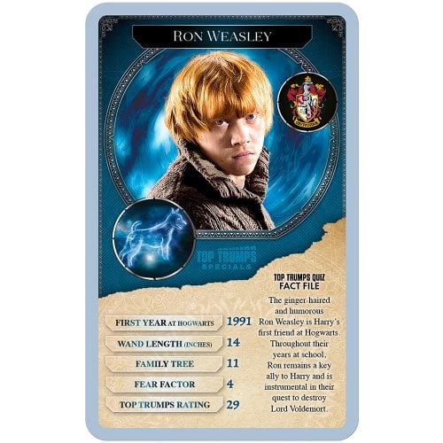 Настольная игра Winning Moves Harry Potter Top Trumps 30 Greatest Witches and Wizards (WM01200-EN1-6) купить в Украине | Telemart фото