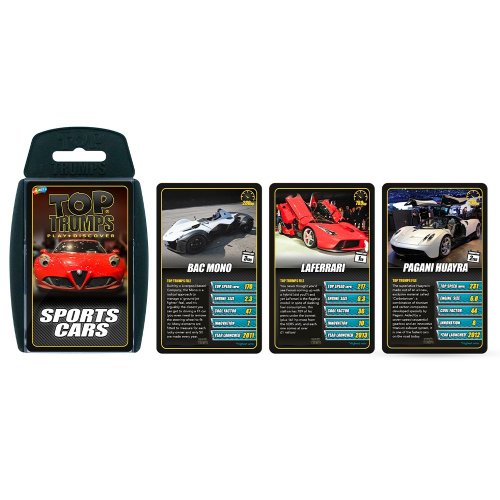 Настольная игра Winning Moves Top Trumps Sports Cars (WM01608-EN1-6) купить в Украине | Telemart фото