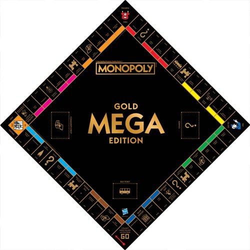 Настольная игра Winning Moves Monopoly Mega Gold - UK (WM02108-EN1-6) купить в Украине | Telemart фото