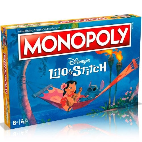 Настольная игра Winning Moves Disney Lilo and Stitch - Monopoly UK (WM02869-EN1-6) купить в Украине | Telemart фото