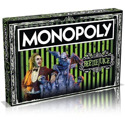Настольная игра Winning Moves Beetlejuice - Monopoly UK (WM03321-EN1-6) купить в Украине | Telemart фото