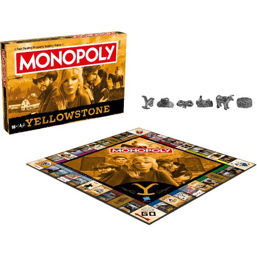 Настольная игра Winning Moves Yellowstone Monopoly (WM04120-EN1-6) купить в Украине | Telemart фото