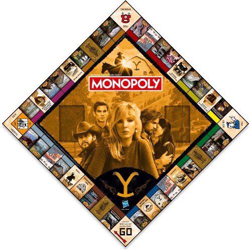 Настольная игра Winning Moves Yellowstone Monopoly (WM04120-EN1-6) купить в Украине | Telemart фото
