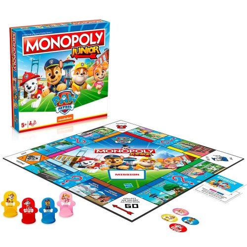 Настольная игра Winning Moves Paw Patrol Movie - Monopoly Junior (WM04163-EN1-6) купить в Украине | Telemart фото