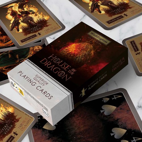 Игральные карты Winning Moves Waddingtons No.1 - House of Dragons (WM04535-EN1-12) купить в Украине | Telemart фото