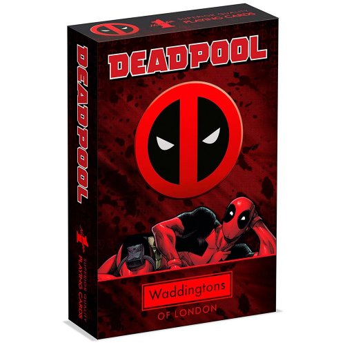 Игральные карты Winning Moves Marvel Waddingtons No.1 - Deadpool (WM04686-EN1-12) купить в Украине | Telemart фото