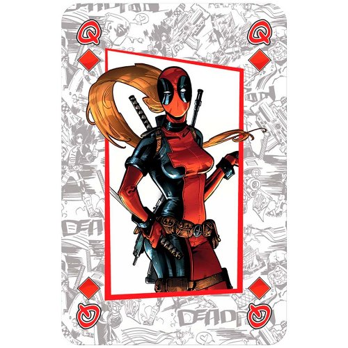 Игральные карты Winning Moves Marvel Waddingtons No.1 - Deadpool (WM04686-EN1-12) купить в Украине | Telemart фото