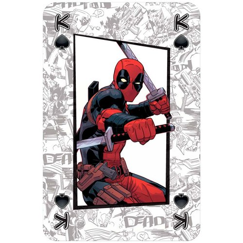 Игральные карты Winning Moves Marvel Waddingtons No.1 - Deadpool (WM04686-EN1-12) купить в Украине | Telemart фото