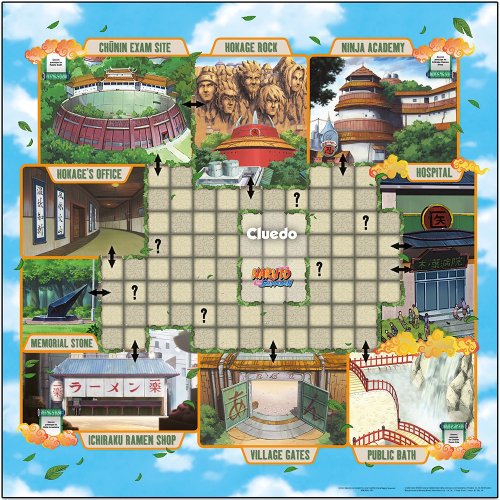 Настольная игра Winning Moves Naruto Shippuden - Cluedo UK (WM04940-EN1-6) купить в Украине | Telemart фото