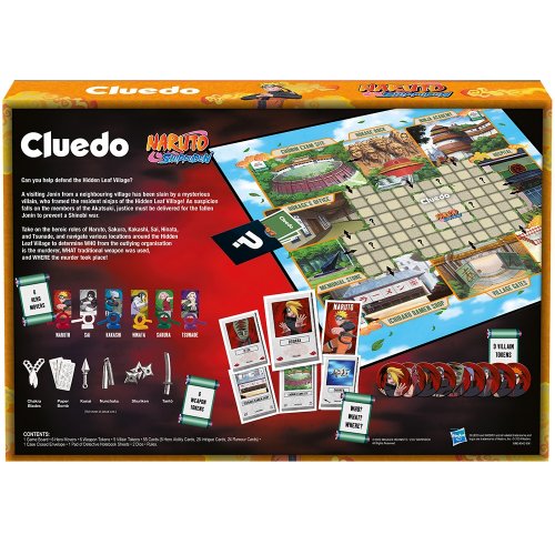 Настольная игра Winning Moves Naruto Shippuden - Cluedo UK (WM04940-EN1-6) купить в Украине | Telemart фото