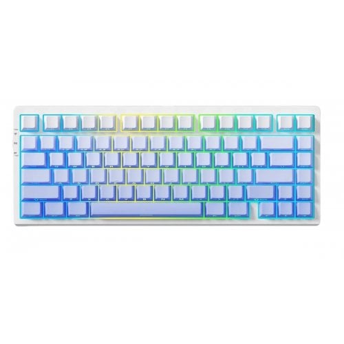 Уцінка клавіатура MCHOSE G75 Pro RGB Mechanical Matcha Latte Switch V2 Wireless (G75-14A) Glacier Gradient (Розкрита упаковка, 916196) купити в Україні | Telemart фото
