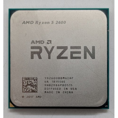 Процессор AMD Ryzen 5 2600 3.4(3.9)GHz 16MB sAM4 Tray (YD2600BBM6IAF) (Восстановлено продавцом, 916200) купить в Украине | Telemart фото