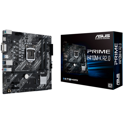Материнська плата Asus PRIME H410M-K R2.0 (s1200, Intel H410) (Відновлено продавцем, 916202) купити в Україні | Telemart фото