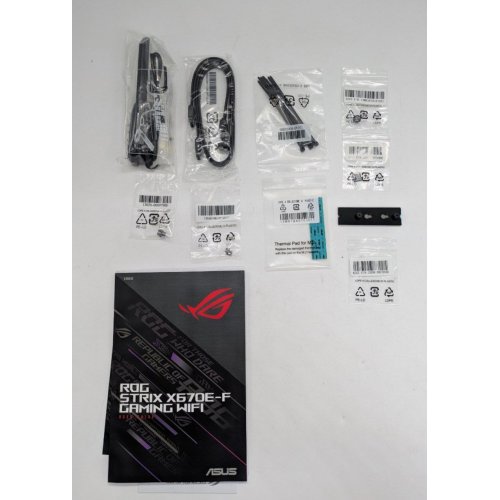 Материнская плата Asus ROG STRIX X670E-F GAMING WIFI (sAM5, X670) (Восстановлено продавцом, 916214) купить в Украине | Telemart фото