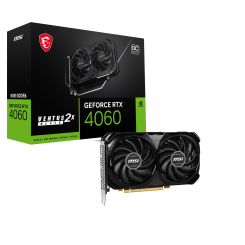 Видеокарта MSI GeForce RTX 4060 VENTUS 2X BLACK OC 8192MB (RTX 4060 VENTUS 2X BLACK 8G OC) (Восстановлено продавцом, 916215)