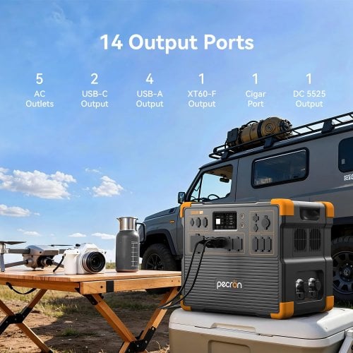 Зарядная станция Pecron E3800LFP 4200W 3840Wh купить в Украине | Telemart фото
