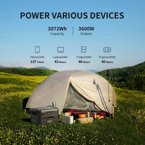 Зарядная станция Pecron F3000LFP 3600W 3072Wh купить в Украине | Telemart фото