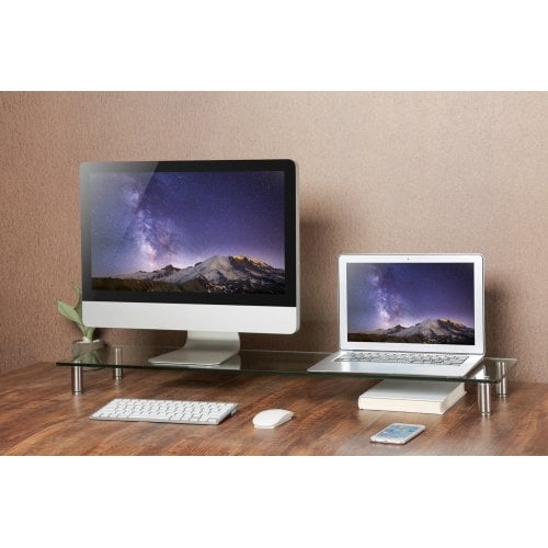 Подставка для монитора и ноутбука Gembird MS-TABLE-GL-01 купить в Украине | Telemart фото