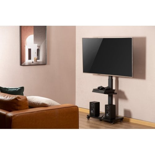 Напольная стойка для телевизора Gembird 37-75" TVS-75S-02 купить в Украине | Telemart фото