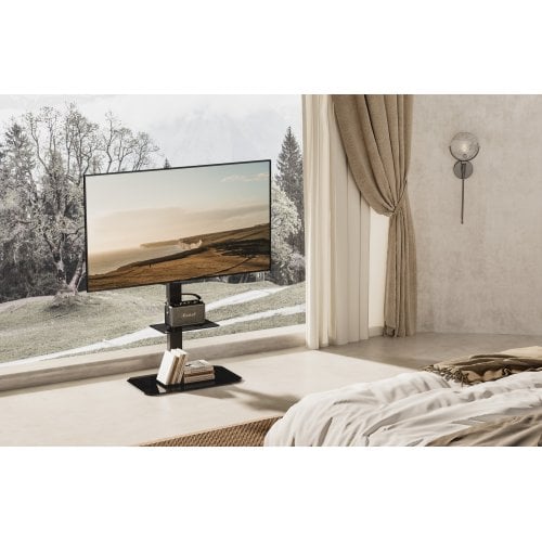 Напольная стойка для телевизора Gembird 43-86" TVS-86ST-01 купить в Украине | Telemart фото