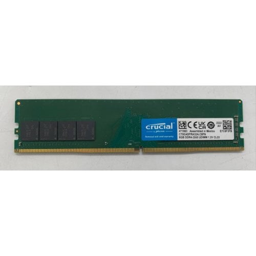 Озп Crucial DDR4 8GB 3200Mhz (CT8G4DFRA32A) (Відновлено продавцем, 916267) купити в Україні | Telemart фото