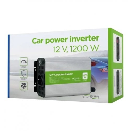 Автомобільний інвертор EnerGenie 1200W (EG-PWC1200-01) купити в Україні | Telemart фото