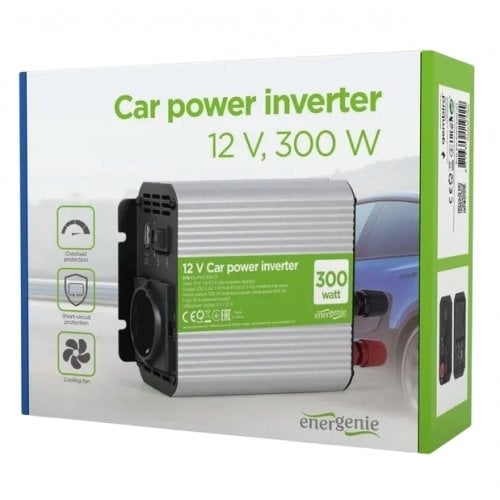Автомобільний інвертор EnerGenie 300W (EG-PWC300-01) купити в Україні | Telemart фото
