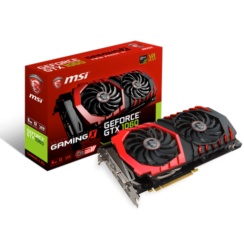 Відеокарта MSI GeForce GTX 1060 Gaming X 6144MB (GTX 1060 GAMING X 6G) (Відновлено продавцем, 916286) купити в Україні | Telemart фото