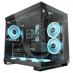 Уцінка корпус PCCooler C3 T500 ARGB Tempered Glass без БЖ Black (Сліди використання, 916293)