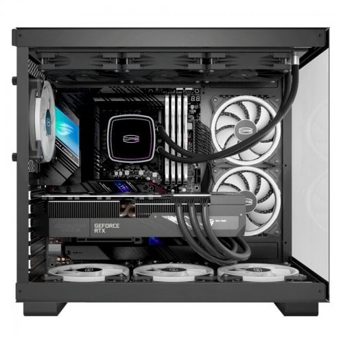 Уцінка корпус PCCooler C3 T500 ARGB Tempered Glass без БЖ Black (Сліди використання, 916293) купити в Україні | Telemart фото