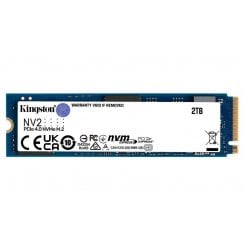 Уцінка ssd-диск Kingston NV2 3D NAND 2TB M.2 (2280 PCI-E) NVMe x4 (SNV2S/2000G) (Сліди використання, 916299)