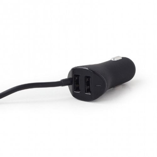 Автомобильное зарядное устройство EnerGenie 4 x USB 48W (EG-4U-CAR-01) Black купить в Украине | Telemart фото