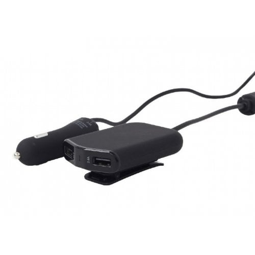 Автомобильное зарядное устройство EnerGenie 4 x USB 48W (EG-4U-CAR-01) Black купить в Украине | Telemart фото