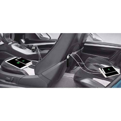 Автомобильное зарядное устройство EnerGenie 4 x USB 48W (EG-4U-CAR-01) Black купить в Украине | Telemart фото