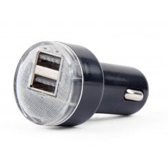 Автомобильное зарядное устройство EnerGenie 2 x USB 2.1A (EG-U2C2A-CAR-02) Black