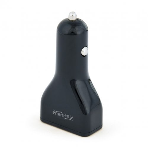 Автомобильное зарядное устройство EnerGenie 4 x USB 4.8A (EG-U4C4A-CAR-01) Black купить в Украине | Telemart фото
