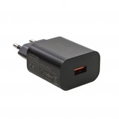 Мережевий зарядний пристрій Choetech USB 18W (Q5003-EU-BK) Black