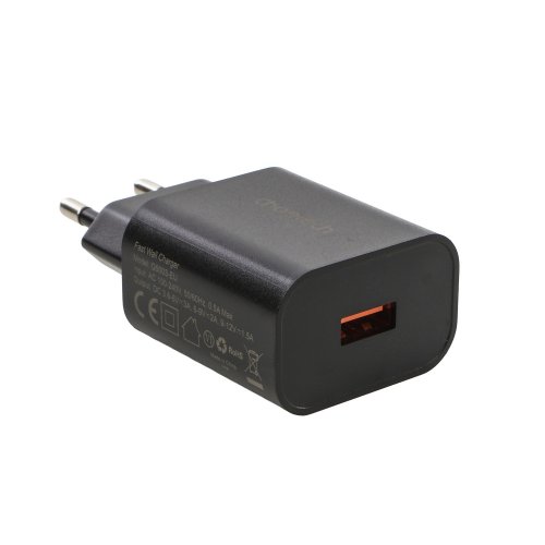 Сетевое зарядное устройство Choetech USB 18W (Q5003-EU-BK) Black купить в Украине | Telemart фото